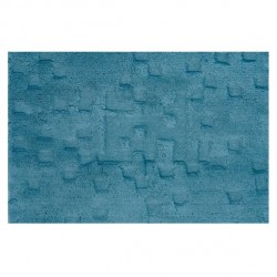Spirella Tappetino da bagno cotone TAMA 60x90cm Azzurro Spirella