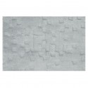 Spirella TAMA Alfombra de baño de algodón 55x65cm Gris claro Spirella