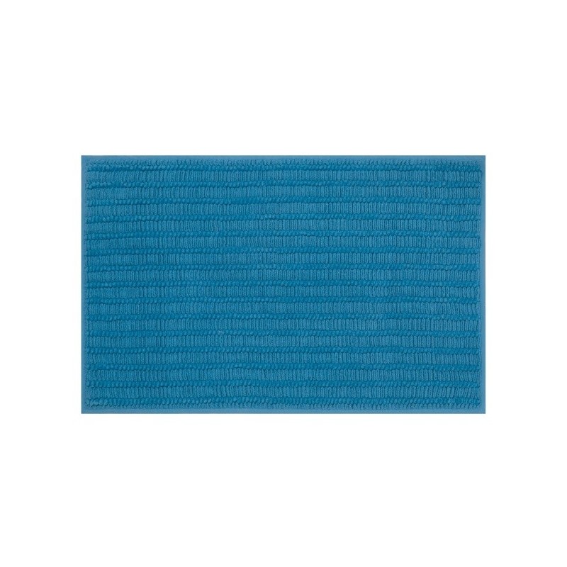 Spirella Badematte ADA aus Baumwolle 50x80cm Blau Spirella