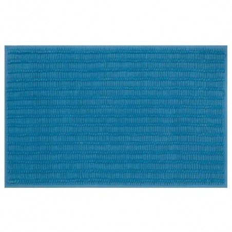 Spirella Alfombrilla de baño de algodón ADA 50x80cm Azul Spirella