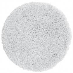 Spirella Tappetino da bagno rotondo HIGHLAND microfibra Ø 110 cm bianco Spirella