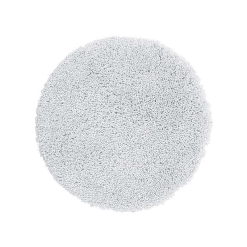 Spirella Round Bathroom mat HIGHLAND Microfiber Ø 110cm White Spirella