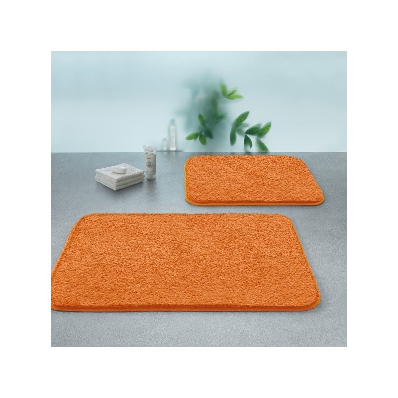 Spirella Bathroom mat CAROLINA Cotton 55x65cm Orange Spirella
