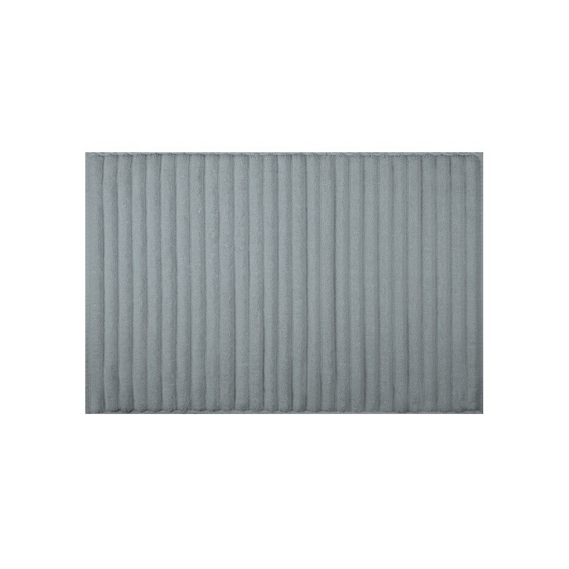 Spirella Alfombrilla de baño de algodón TASHI 50x75cm Plata Spirella