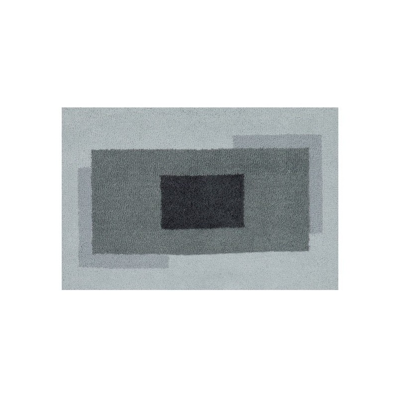 Spirella Alfombra de Baño Poliéster ANELA 60x90cm Gris Spirella