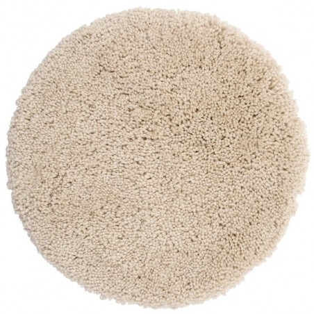 Spirella Badematte Runde Mikrofaser HIGHLAND Ø 110 cm, heller Sand Spirella