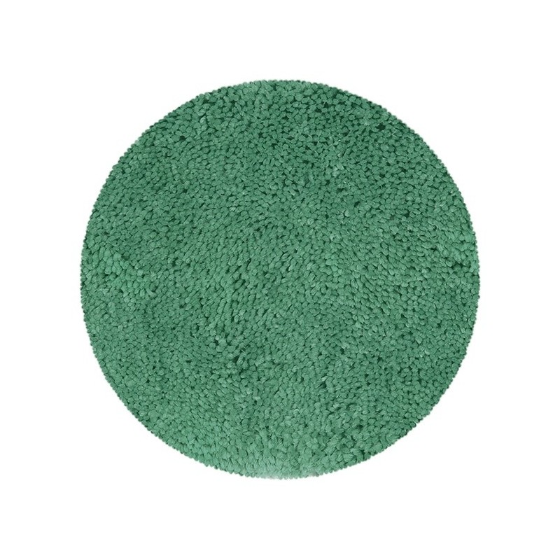 spirella Tapis de bain rond Microfibre HIGHLAND Ø110cm Vert Basil Spirella