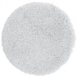Spirella Alfombra de Baño Redonda Microfibra HIGHLAND ø60cm Blanco Spirella