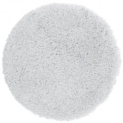 Spirella Round Bathroom mat HIGHLAND Microfiber ø60cm White Spirella
