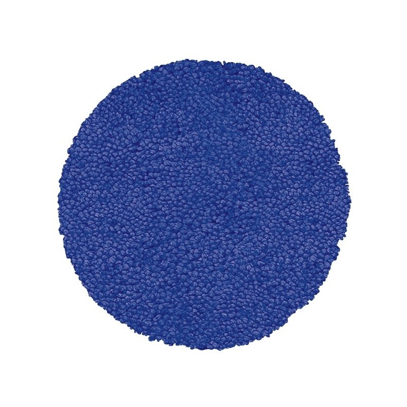 spirella Spirella Tapis de bain rond Microfibre HIGHLAND Ø60cm Bleu Marine