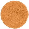 Spirella Alfombra de Baño Redonda Microfibra HIGHLAND ø60cm Naranja Spirella