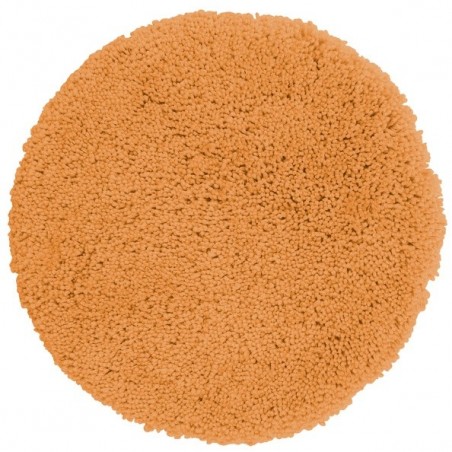 Spirella Alfombra de Baño Redonda Microfibra HIGHLAND ø60cm Naranja Spirella