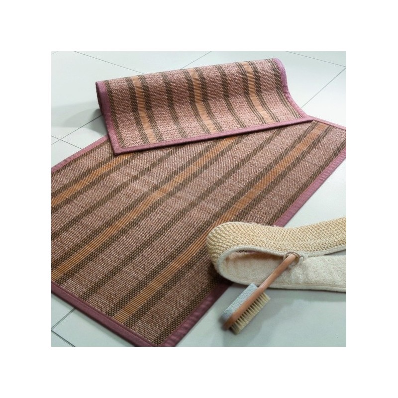 Spirella Tappetino da bagno OSAKA bambù 50x80cm Naturale Spirella