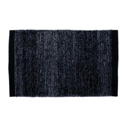 Spirella Bathroom mat CHAMBRAY Cotton 50x80cm Black