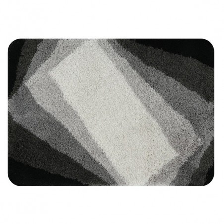 Spirella Alfombra de Baño Acrílico KALI 50x70cm Negro y Gris Spirella