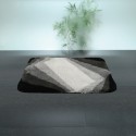 Spirella Alfombra de Baño Acrílico KALI 50x70cm Negro y Gris Spirella