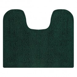 MSV Bathroom mat Washbasin & Wc Cotton 45x35cm Dark Green