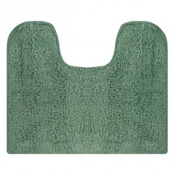 MSV Lavabo & Wc Alfombrilla de Baño de algodón 45x35cm Verde Albahaca MSV