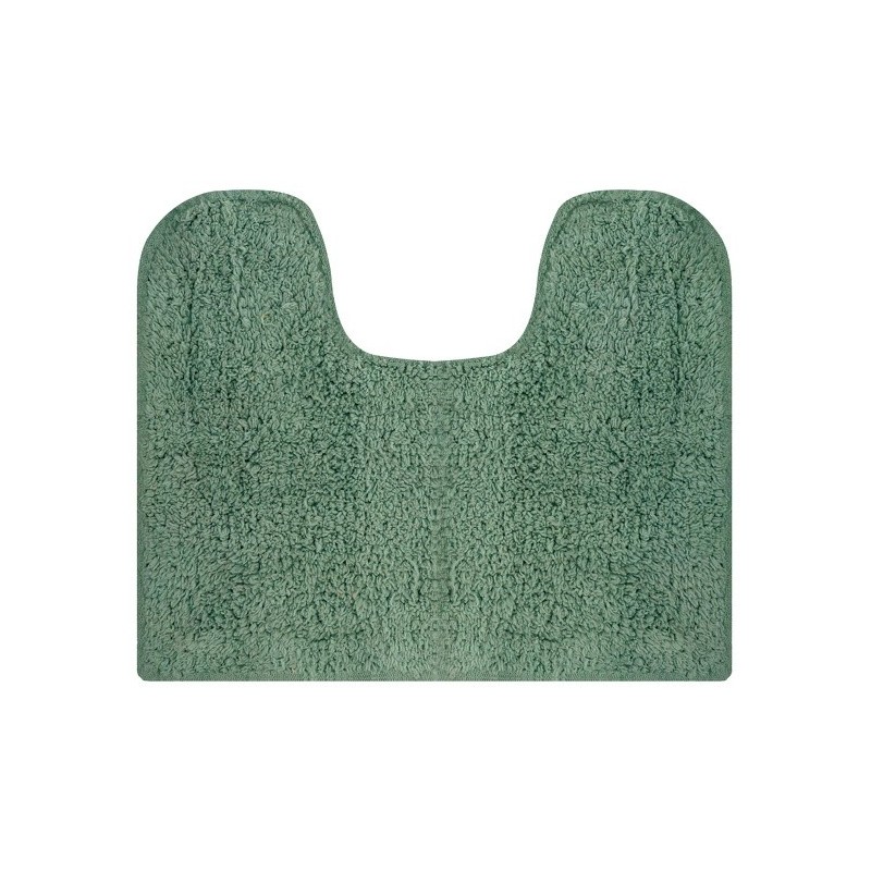 Tapis de bain Lavabo & Wc Coton  45x35cm Vert Basil MSV MSV