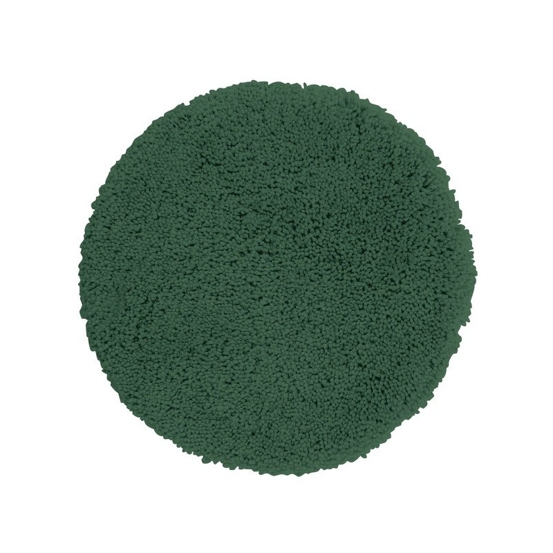 Spirella Round Bathroom mat HIGHLAND Microfiber ø60cm Green Spirella