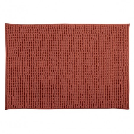 Tapis de bain Microfibre CHENILLE 40X60cm Terracotta MSV MSV