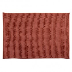 MSV Bathroom mat CHENILLE Microfiber 60x90cm Terracotta
