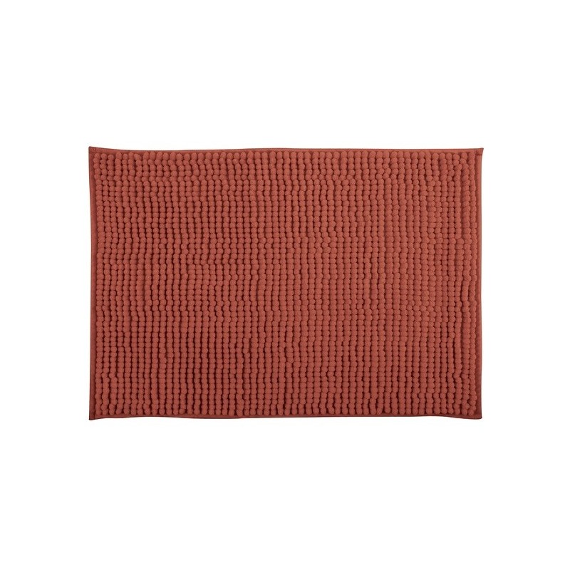 MSV Alfombra de Baño Microfibra CHENILLE 60x90cm Terracota MSV