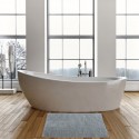 Tapis de bain Microfibre CHENILLE 60x90cm Gris clair MSV MSV