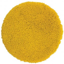 Spirella Round Bathroom mat HIGHLAND Microfiber  Ø110cm Saffron Spirella