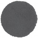 Tapis de bain rond microfibre HIGHLAND Ø110cm Gris Granit Spirella Spirella