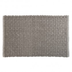 Spirella Alfombra de Baño Poliéster & Algodón JAIMY 50X80cm Taupe Spirella