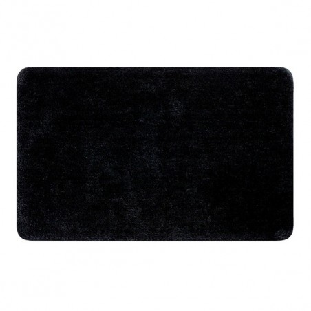 Spirella Alfombra de Baño de Poliéster y Microfibra ROSARIO 50x80cm Negro Spirella