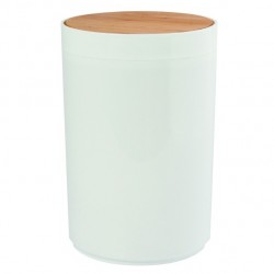 MSV Tipping bin PP & Bamboo OSLO 5L White