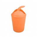 MSV Pattumiera da bagno manuale PP AKO 5,5l arancione MSV