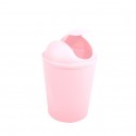 MSV Schwingdeckeleimer PP AKO 5,5L Pastellrosa MSV
