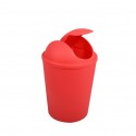 MSV Cubo de basura basculante Polipropileno AKO 5,5L Rojo MSV