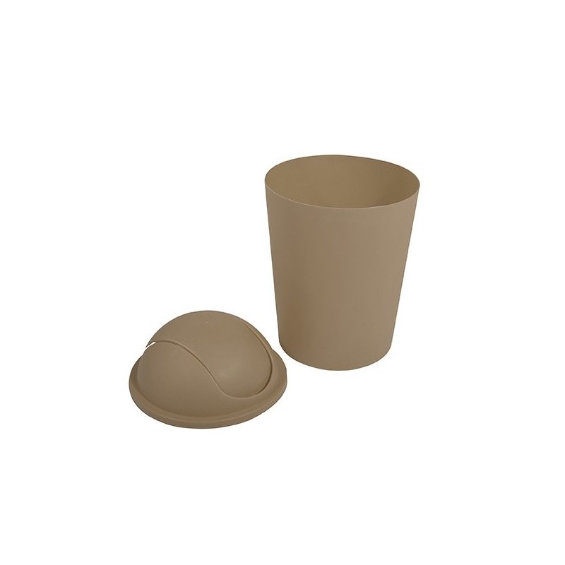 MSV Schwingdeckeleimer PP AKO 5,5L Taupe MSV