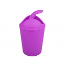 Poubelle à bascule PP AKO 5,5L Violet MSV MSV