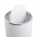 MSV Cubo de basura basculante Polipropileno KAMAKA 6L Blanco MSV