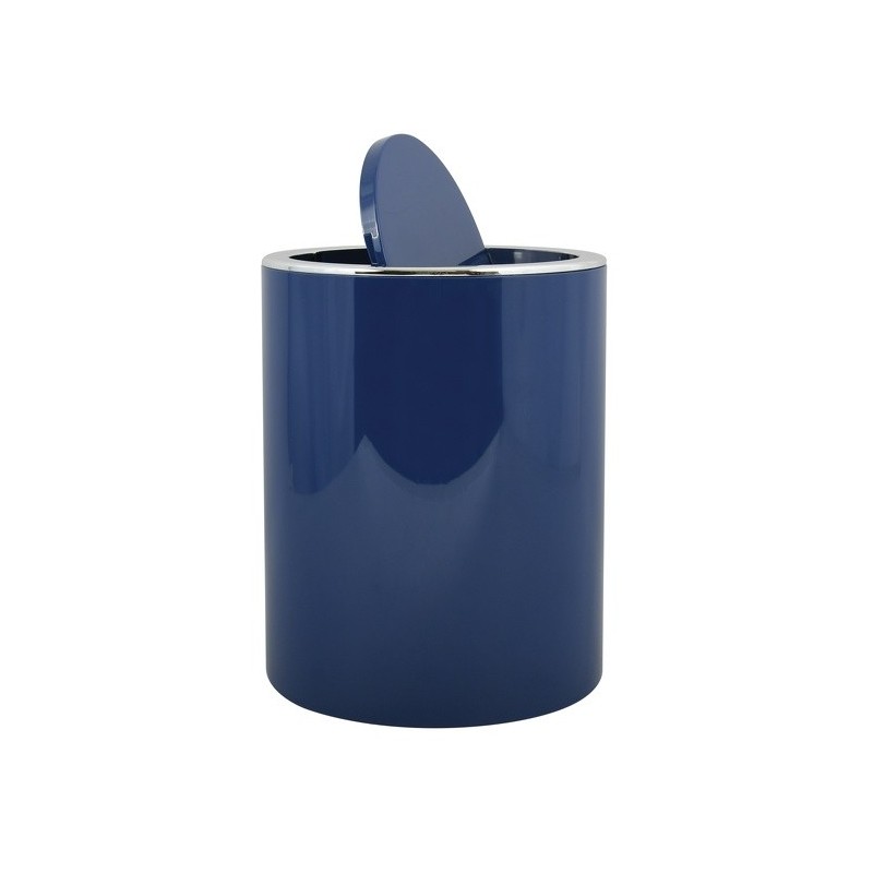 MSV Cubo de basura basculante Polipropileno KAMAKA 6L Azul MSV