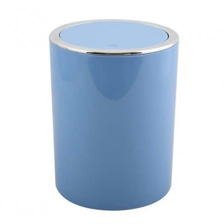 MSV Schwingdeckeleimer PP KAMAKA 6L Pastellblau MSV