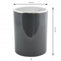 MSV Schwingdeckeleimer PP KAMAKA 6L Grau MSV