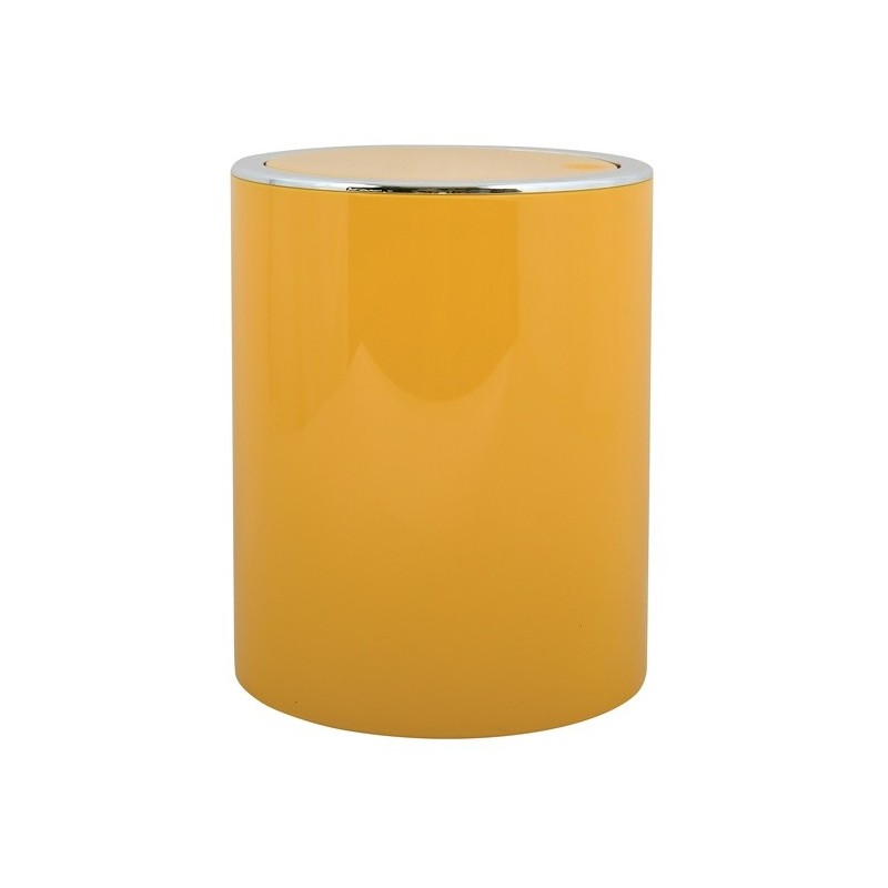spirella Poubelle à  bascule KAMAKA 6L Jaune MSV