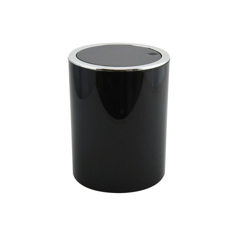MSV Schwingdeckeleimer PP KAMAKA 6L Schwarz MSV