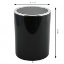 MSV Tipping bin PP KAMAKA 6L Black MSV