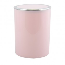MSV Cubo de basura basculante KAMAKA 6L Rosa Pálido MSV