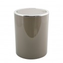 MSV Schwingdeckeleimer KAMAKA 6L Taupe MSV