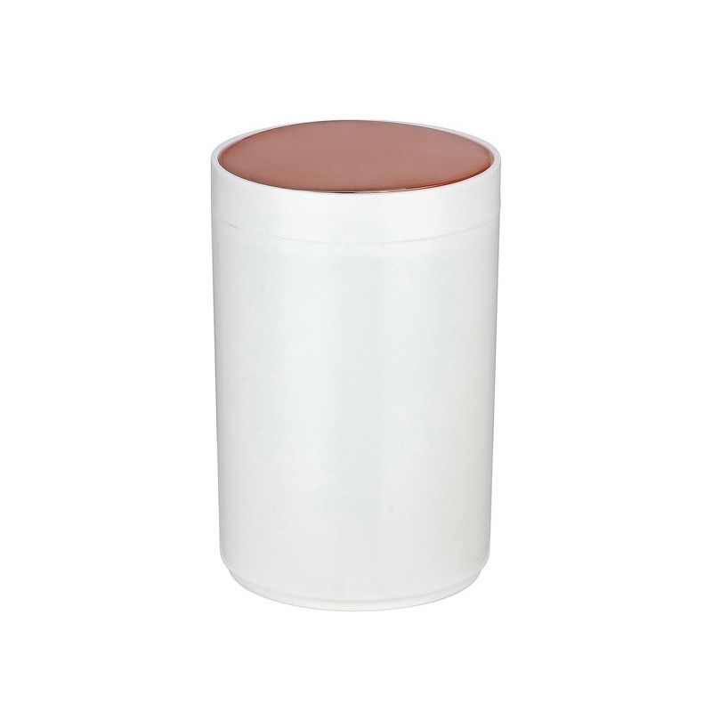 spirella Poubelle à  bascule LENA 5L Blanc MSV
