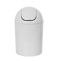 MSV Cubo de basura basculante PS 5L Blanco MSV