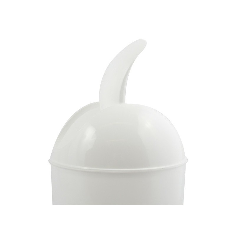 Poubelle à bascule PS 5L Blanc MSV MSV